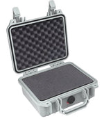 Pelican Protector 1200 Case Silver With Foam