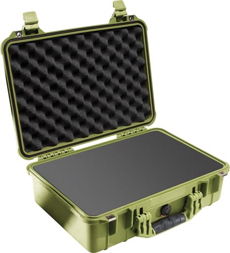 Pelican Protector 1500 Case Green With Foam