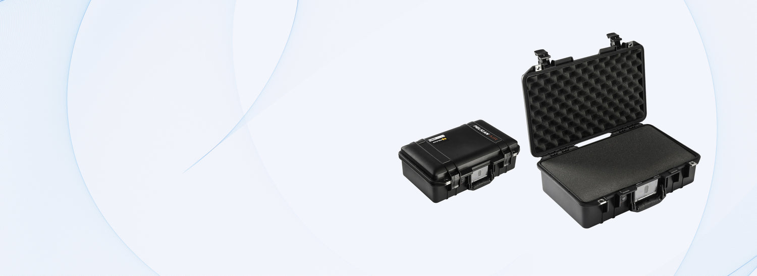 Air Case Black with Pick n Pluck Foam