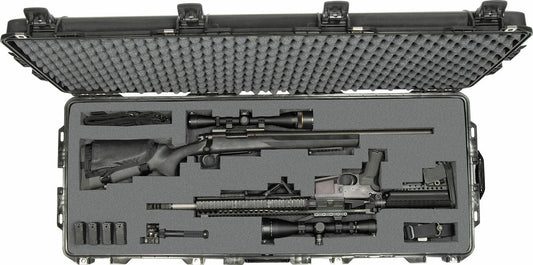 Best Pelican gun cases 2026 with rifles secured in custom foam for maximum impact and travel protection
