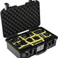 1485Air Case Black with Dividers