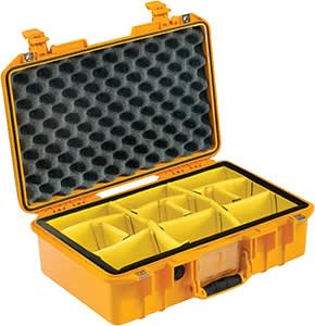 1485Air Case Yellow with Dividers