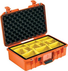 1485Air Case Orange with Dividers