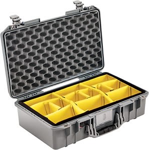1525Air Case Silver With Dividers