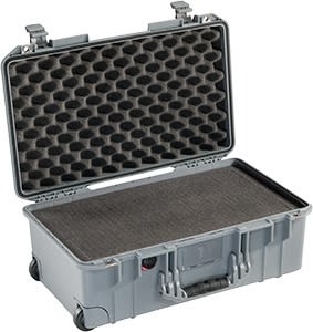 1535AIR Case Silver With Pick N Pluck
