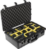1555Air Case Black With Dividers