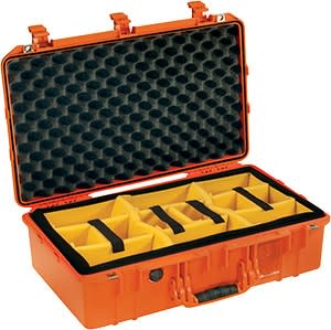 1555Air Case Orange With Dividers