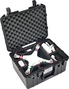 1557Air Case Black With Trek Pak