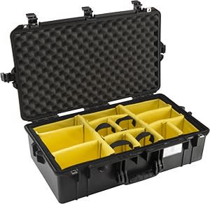 1605AIR Case Black With Dividers