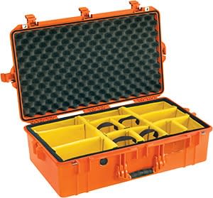 1605AIR Case Orange With Dividers