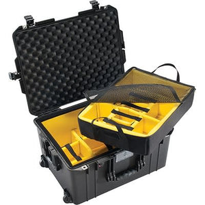 1607Air Case Black With Dividers