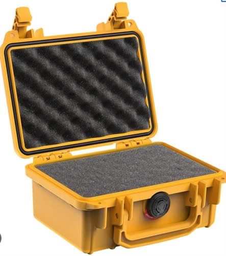 Pelican Protector 1120 Case Yellow With Foam