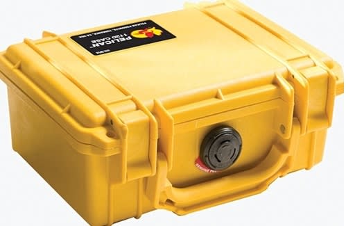 Pelican Protector 1120 Case Yellow No Foam