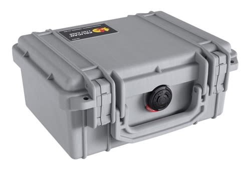 Pelican Protector 1150 Case Silver No Foam