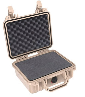 Pelican Protector 1200 Case Desert Tan With Foam