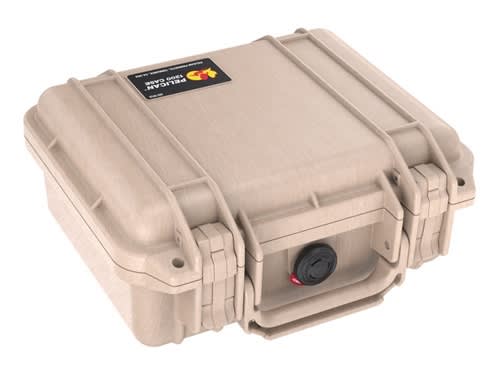 Pelican Protector 1200 Case Desert Tan No Foam