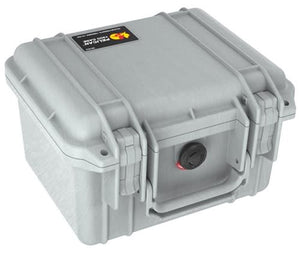 Pelican Protector 1300 Case Silver No Foam
