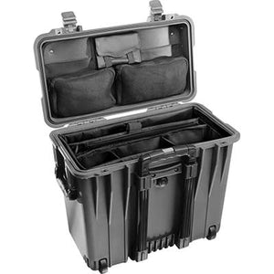 Pelican Protector 1440 Top Loader Case Black  With Office Organizer