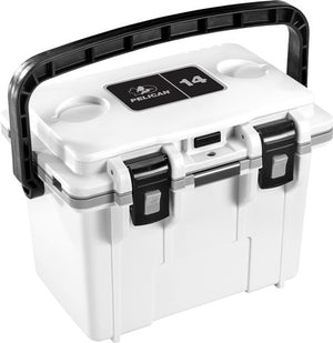 14QT Cooler White/Gray