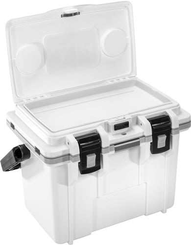 14QT Cooler White/Gray