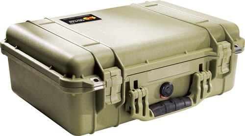 Pelican Protector 1500 Case Green No Foam