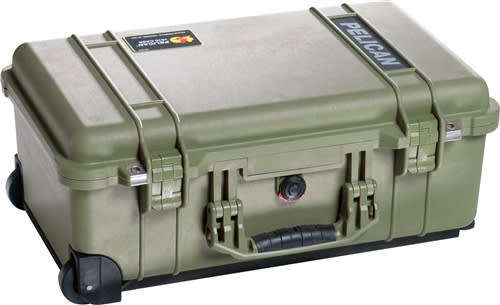Pelican Protector 1510 Carry On Case OD Green  With Foam