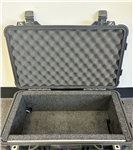 Pelican 1510 case with 1" Recycled Plam Liner