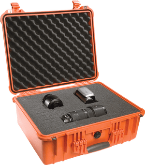 Pelican Protector 1550 Case Orange With Foam