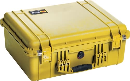 Pelican Protector 1550 Case Yellow No Foam