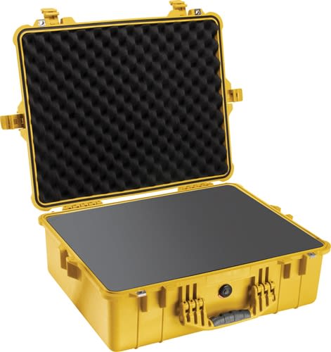Pelican Protector 1600 Case Yellow With Foam