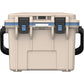 14QT PERSONAL COOLER, TAN - KASHMIR BLUE