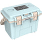 14QT PERSONAL COOLER, JUNGLE MIST - TAN