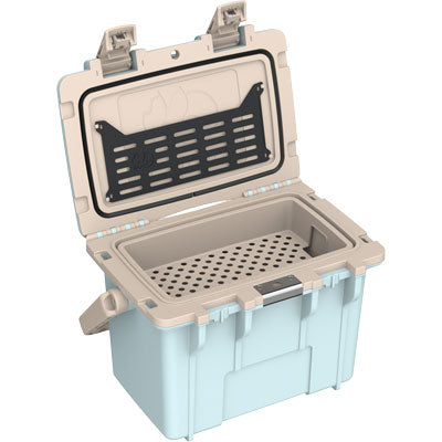 14QT PERSONAL COOLER, JUNGLE MIST - TAN