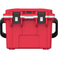 14QT PERSONAL COOLER, OSHA RED - WHITE