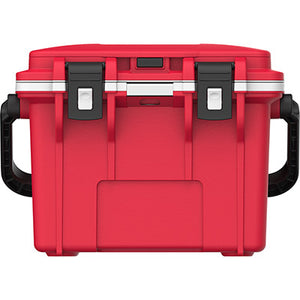 14QT PERSONAL COOLER, OSHA RED - WHITE