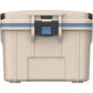 8QT PERSONAL COOLER, TAN - KASHMIR BLUE