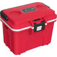 8QT PERSONAL COOLER, OSHA RED - WHITE