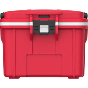 8QT PERSONAL COOLER, OSHA RED - WHITE