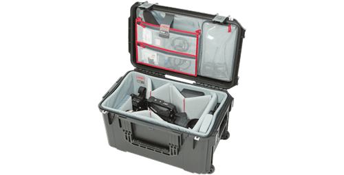 iSeries  3i-2213-12DL Case w/Think Tank Designed Dividers & Lid Organizer