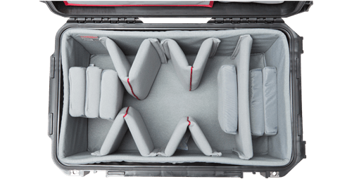 iSeries  3i-2213-12DL Case w/Think Tank Designed Dividers & Lid Organizer
