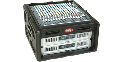 Roto Rack 10U Top Rack, 4U Front Rack, Steel Rails, Hard top, L/R Access doors