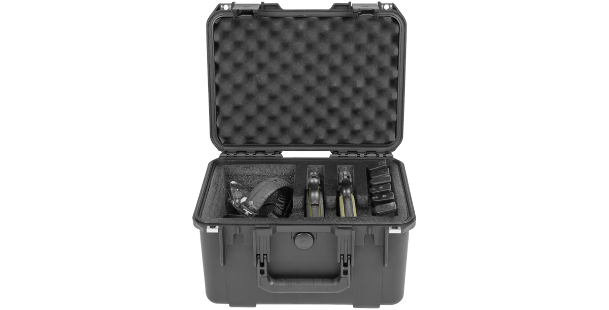 iSeries 1510-9 2-Handgun Case