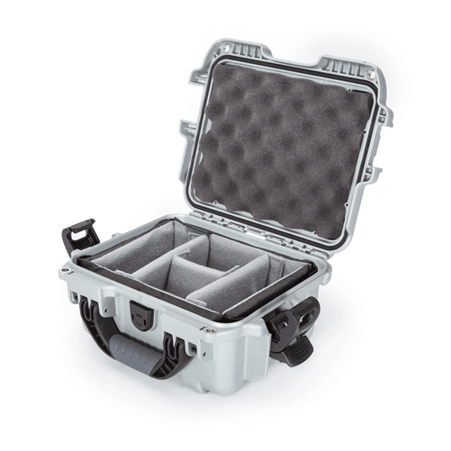 Nanuk 905 Silver W/Padded Divider