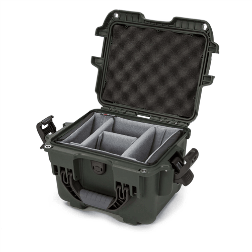 Nanuk 908 Olive W/Padded Dividers