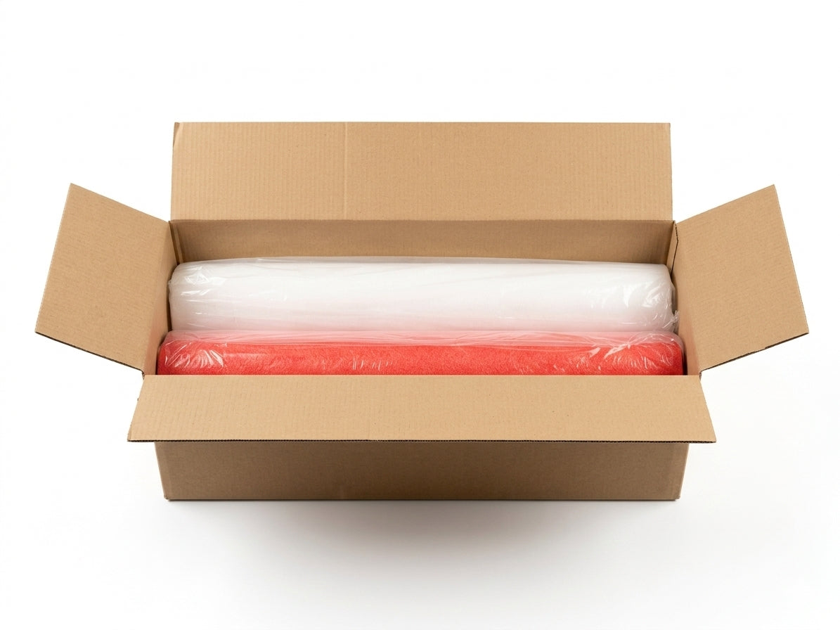 6x36  Foam Roller 2 Pack Red & White