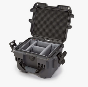 Nanuk 908 Graphite W/Padded Dividers