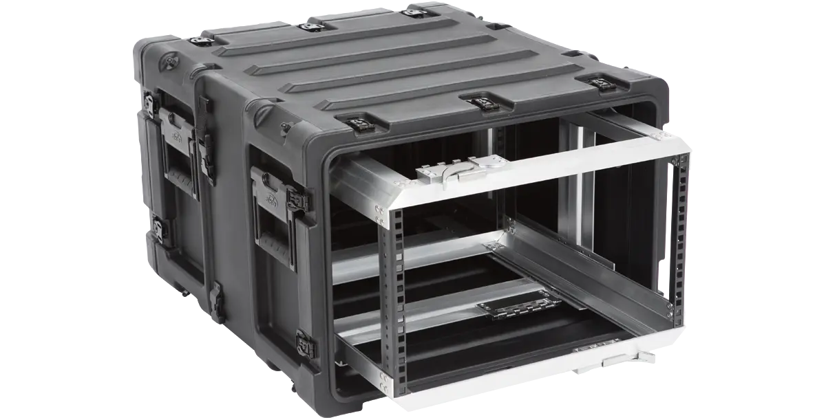 6U Removable Shock Rack 20" deep