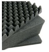 Pelican 1501 replacement foam set for Pelican 1500 case with convoluted lid foam and flat inserts shown