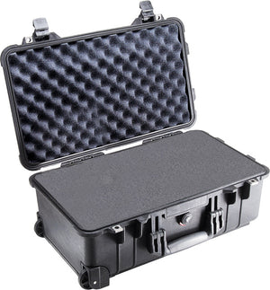 Pelican Protector 1510 Carry On Case Black  With Foam New Push Latch