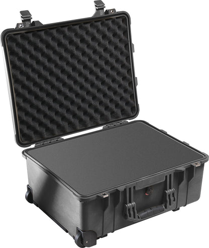 Pelican Protector 1560 Case Black With Foam New Push Latch
